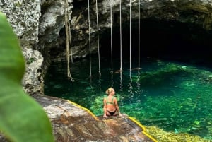 Desde Cancún: Excursión de un día a Tulum y al Cenote Mariposa