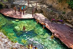 Desde Cancún: Excursión de un día a Tulum y al Cenote Mariposa