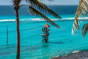 From Cancun: Garrafon Reef Park Admission with Ferry Tickets