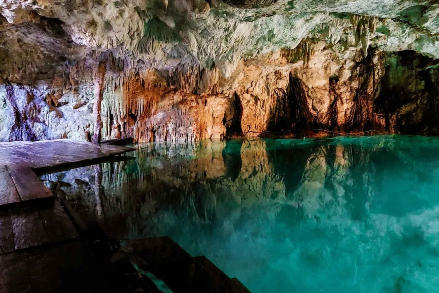 From Cancun: Kaan Luum & Cenotes Experience
