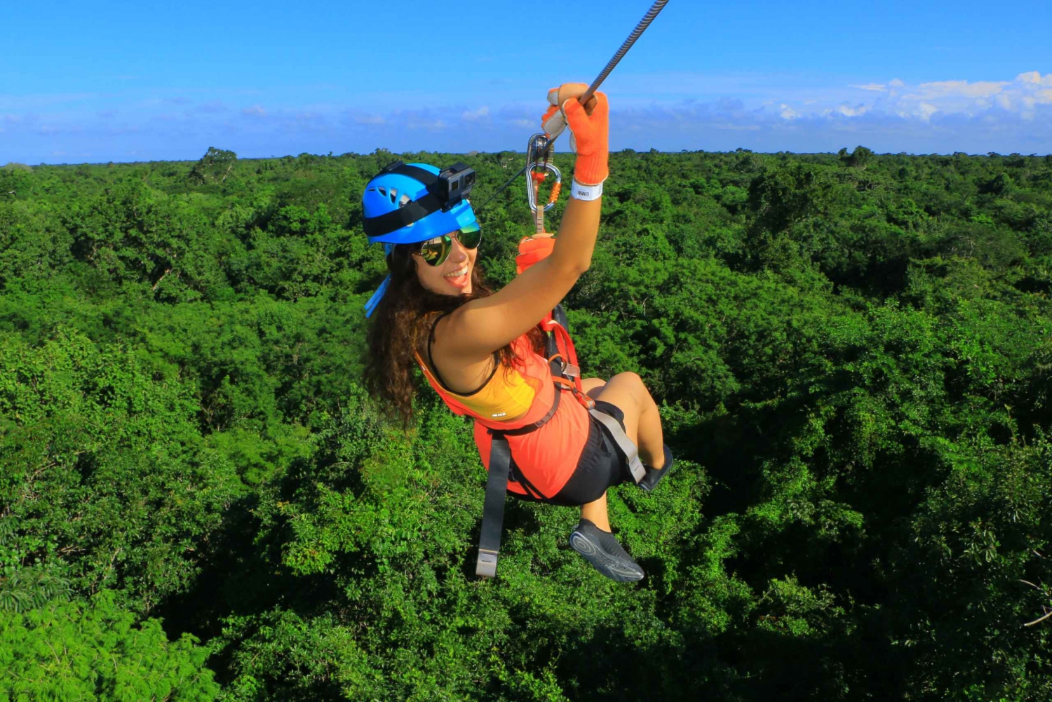 From Cancun or Riviera Maya: Selvatica Jungle Zip Line Tour