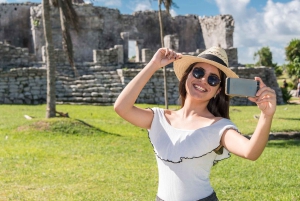 From Cancun & Riviera Maya: Day Trip to Tulum and Cenote