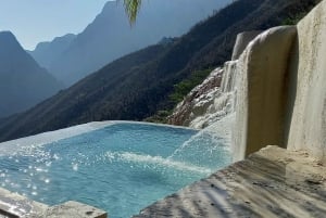 From CDMX: Sunrise Tour, Grutas Tolantongo hot springs