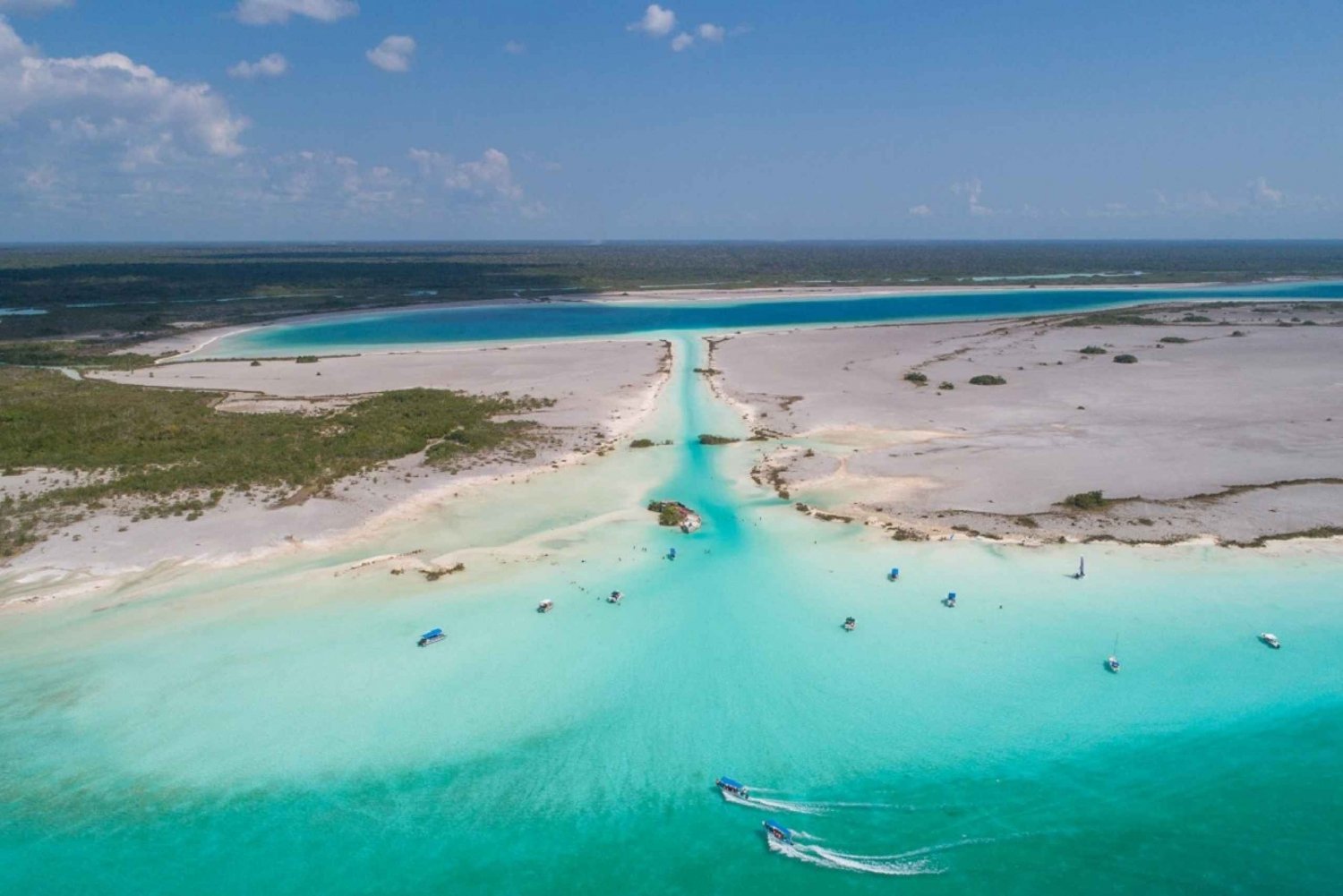 From Mayan Riviera/Tulum: Bacalar and Lagoon of 7 Colors