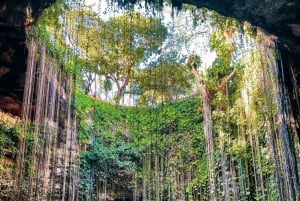 Desde Mérida: Chichén Itzá, Izamal y Cenote con comida