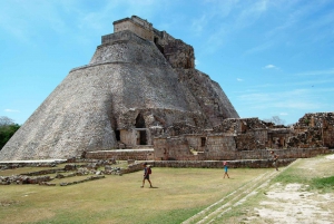 From Merida: Uxmal, Hacienda Yaxcopoil and Cenote with Lunch