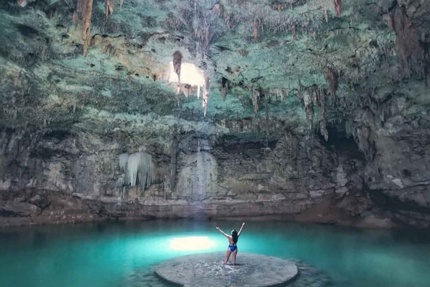 From Merida: Valladolid, Suytun, and Oxman Cenotes Tour