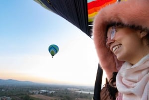 Desde Ciudad de México: Vuelo en globo & Desayuno & Servicio de recogida