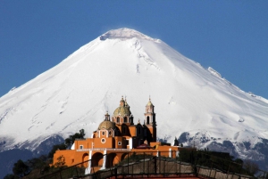 Desde la Ciudad de México: Pirámide de Cholula y Puebla, tour en grupo reducido
