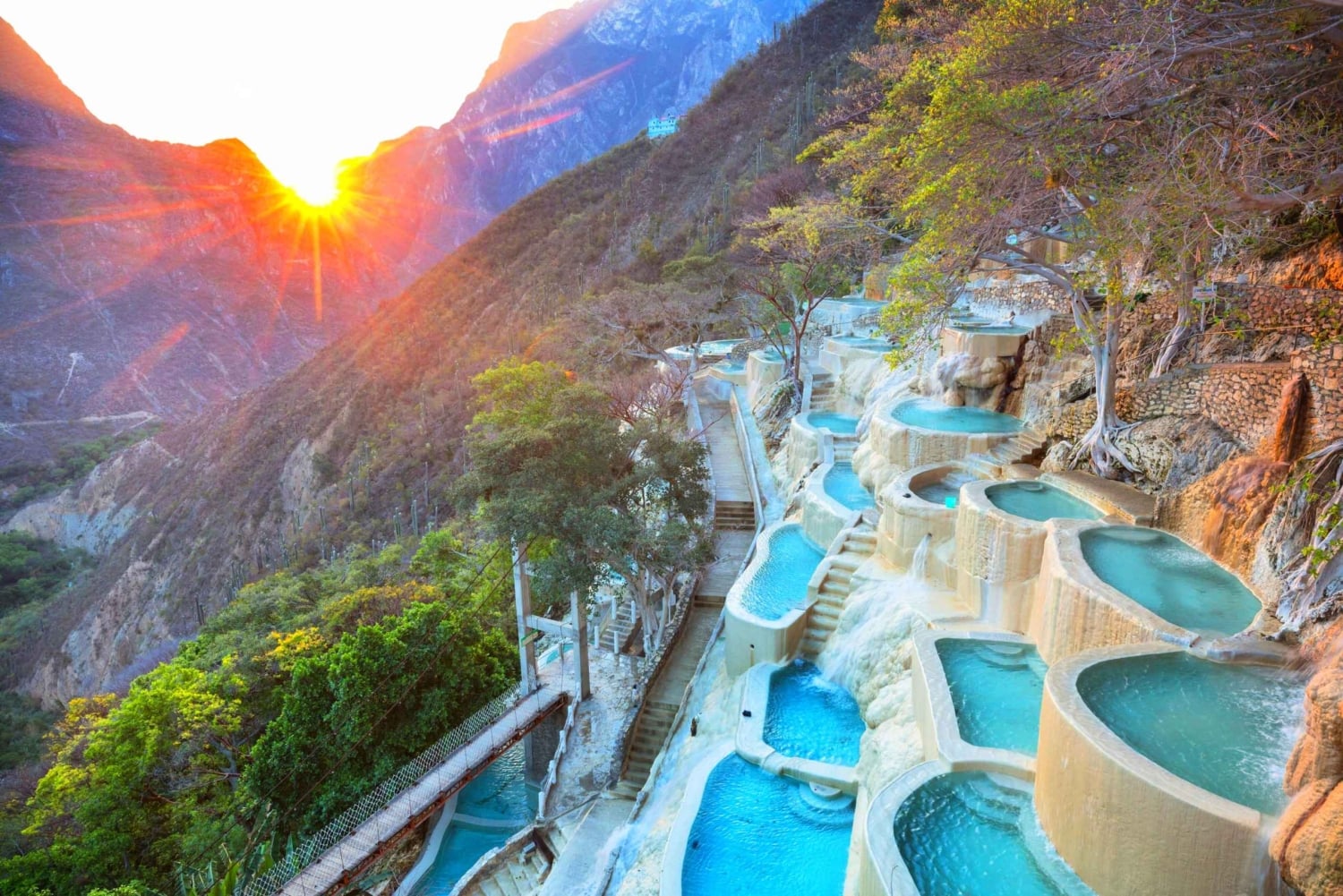 From Mexico City: Exclusive getaway to the Tolantongo caves