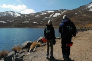 Desde Ciudad de México: Excursión de día completo al Cráter del Volcán y al Lago