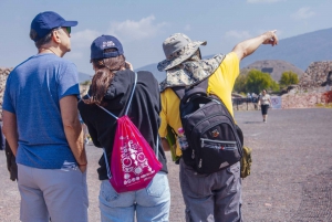 Desde Ciudad de México: Globo Aerostático y Tour a Pie por Teotihuacán