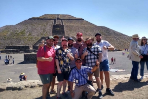 From Mexico City: Pyramids of Tula and Teotihuacan Day Tour