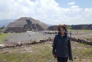 Desde Ciudad de México: Excursión de un día a las Pirámides de Tula y Teotihuacán