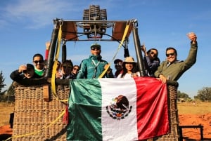 Desde Ciudad de México: Teotihuacan en Globo con Pirámides