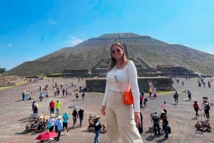 Desde Ciudad de México: Teotihuacan en Globo con Pirámides