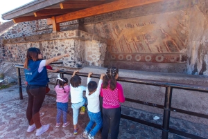 From Mexico City: Teotihuacan Tour & Reino Animal For Kids