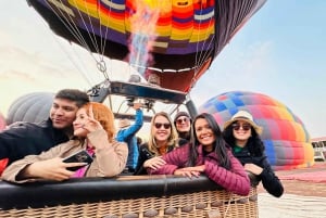 desde Ciudad de México: Vuelo en globo sobre las pirámides de Teotihuacán