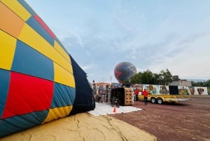 desde Ciudad de México: Vuelo en globo sobre las pirámides de Teotihuacán