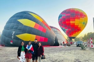 desde Ciudad de México: Vuelo en globo sobre las pirámides de Teotihuacán