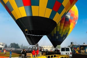 desde Ciudad de México: Vuelo en globo sobre las pirámides de Teotihuacán