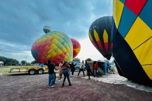 desde Ciudad de México: Vuelo en globo sobre las pirámides de Teotihuacán