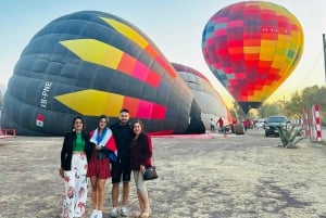 desde Ciudad de México: Vuelo en globo sobre las pirámides de Teotihuacán