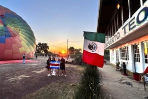 desde Ciudad de México: Vuelo en globo sobre las pirámides de Teotihuacán