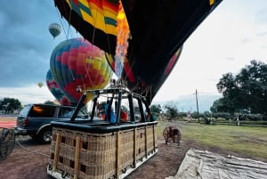 desde Ciudad de México: Vuelo en globo sobre las pirámides de Teotihuacán