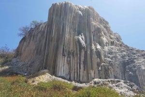 From Oaxaca: Hierve el Agua Waterfalls and Natural Rugs