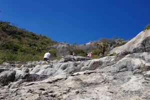 From Oaxaca: Hierve el Agua Waterfalls and Natural Rugs