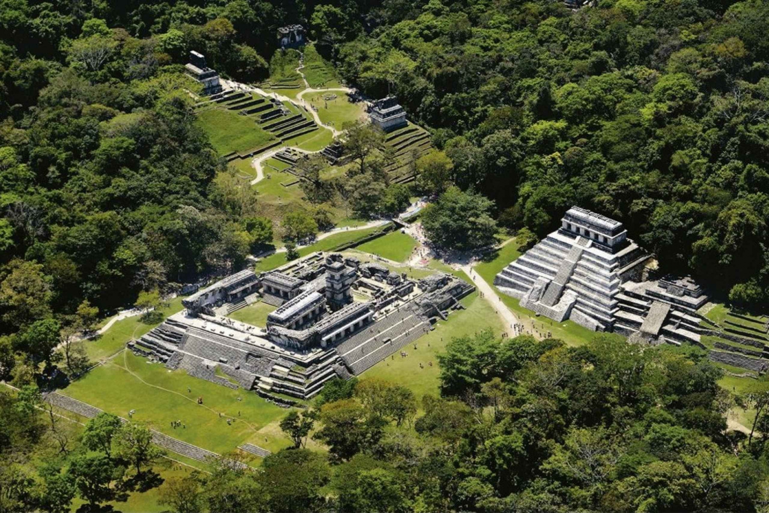 Desde Palenque: Ruinas y cascadas de Misol-ha y Agua Azul