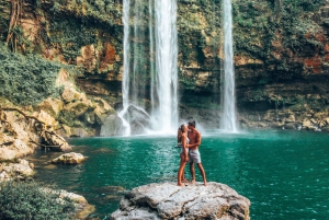 Desde Palenque: Ruinas y cascadas de Misol-ha y Agua Azul