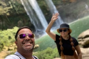 Desde Palenque: Cascadas Misol-ha y Agua Azul.