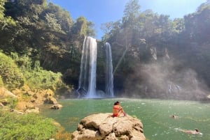 Desde Palenque: Cascadas Misol-ha y Agua Azul.