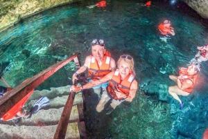 From Playa del Carmen: Cenote and Swim with Turtles Tour