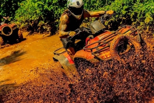 Desde Playa del Carmen/Tulum: Día de ATV, cenote y tirolesa