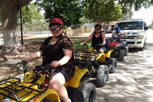 From Progreso: ATV Ghost Town Excursion & Beach Club Access