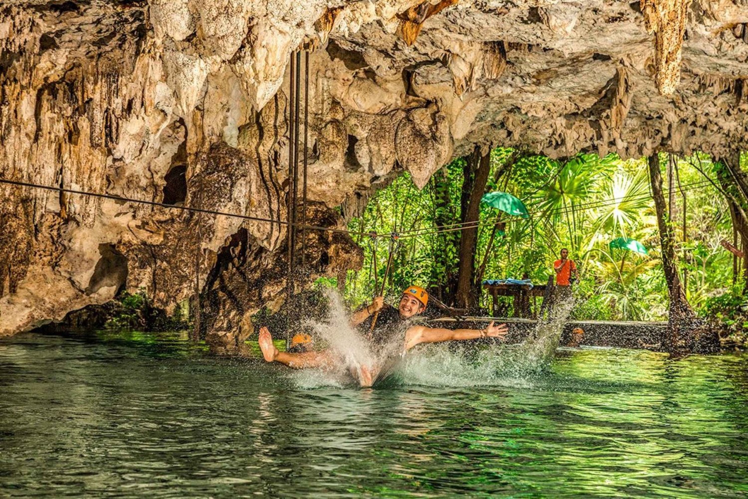From Riviera Maya/Tulum/Cancún: Mayan Jungle Adventure Tour