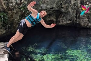 Riviera Maya: Private Tour Tulum Ruins, Cenotes, Swimming with Turtles