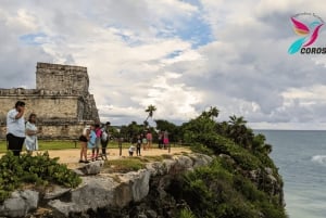 Desde Riviera Maya: Tour VIP Ruinas de Tulum, Nado con Tortugas y Cenotes