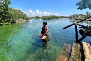 From Tulum: 3 Cenotes Adventure, GoPro Pictures and Food