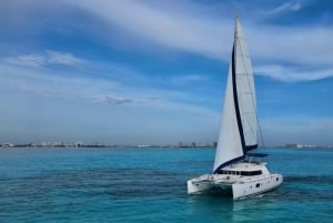 From Tulum: luxury Isla Mujeres Catamaran adults only