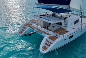 From Tulum: luxury Isla Mujeres Catamaran adults only