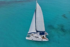 From Tulum: luxury Isla Mujeres Catamaran adults only