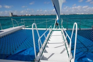 From Tulum: luxury Isla Mujeres Catamaran adults only