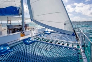 From Tulum: luxury Isla Mujeres Catamaran adults only