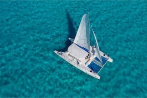 From Tulum: luxury Isla Mujeres Catamaran adults only