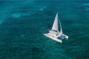 From Tulum: luxury Isla Mujeres Catamaran adults only