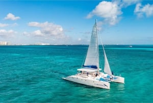 From Tulum: luxury Isla Mujeres Catamaran adults only